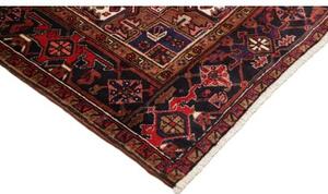 Tappeto Gorawan Stilizzato Rosso Intenso Blu Scuro 245x325 Cm
