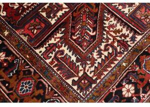 Tappeto Gorawan Stilizzato Rosso Blu Scuro 260x334 Cm