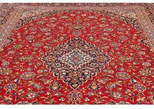 Tappeto Ardakan Medaglione Floreale Rosso Blu Scuro 274x388 Cm