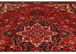Tappeto Gorawan Stilizzato Rosso Blu Scuro 250x340 Cm