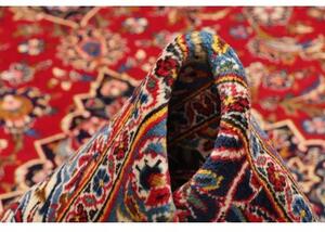 Tappeto Ardakan Medaglione Floreale Rosso Blu Scuro 274x388 Cm