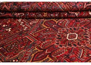 Tappeto Gorawan Stilizzato Rosso Scuro Avorio 265x338 Cm