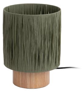 Lampada da tavolo "Ronda", grigio-verde