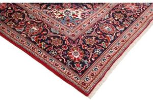 Tappeto Ardakan Medaglione Floreale Rosso Blu Scuro 192x310 Cm