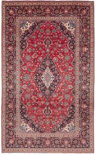 Tappeto Ardakan Medaglione Floreale Rosso Blu Scuro 192x310 Cm