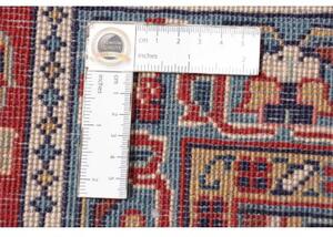 Tappeto Sarough Medaglione Floreale Blu Scuro Rosso 245x345 Cm