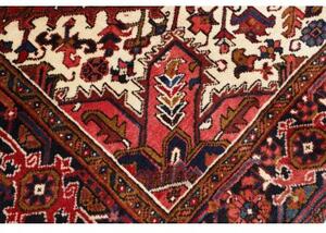 Tappeto Gorawan Stilizzato Rosso Blu Scuro 230x300 Cm