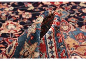 Tappeto Sarough Medaglione Floreale Blu Scuro Rosso 288x396 Cm