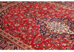 Tappeto Ardakan Medaglione Floreale Rosso Blu Notte 198x314 Cm