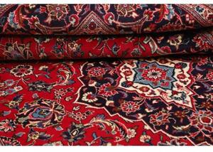 Tappeto Ardakan Medaglione Floreale Rosso Blu Scuro 192x310 Cm