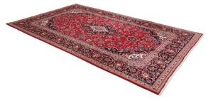 Tappeto Ardakan Medaglione Floreale Rosso Blu Scuro 192x310 Cm