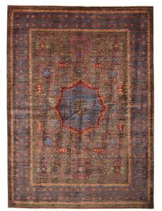 Tappeto Kairo Stilizzato Marrone Blu 175x240 Cm