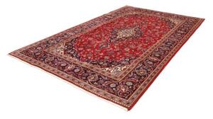 Tappeto Ardakan Medaglione Floreale Rosso Blu Notte 198x314 Cm