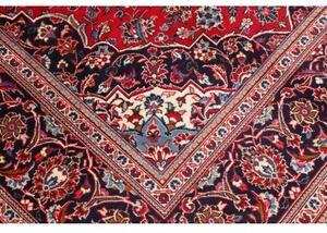 Tappeto Ardakan Medaglione Floreale Rosso Blu Scuro 192x310 Cm