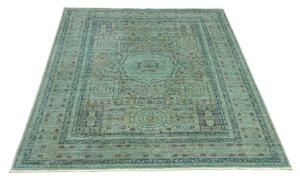 Tappeto Kairo Geometrico Verde Petrolio Blu Scuro 128x178 Cm