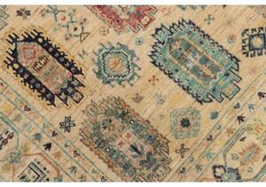 Tappeto Floralia Geometrico Beige Blu 151x200 Cm