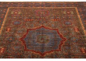 Tappeto Kairo Stilizzato Marrone Blu 175x240 Cm