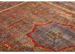 Tappeto Kairo Stilizzato Marrone Blu 175x240 Cm