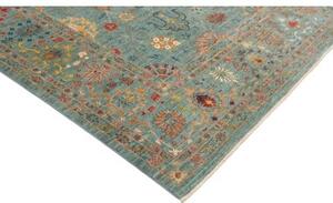 Tappeto Floralia Floreale Azzurro Ruggine 245x342 Cm