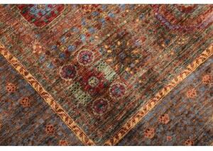 Tappeto Kairo Stilizzato Marrone Blu 175x240 Cm