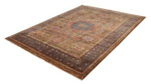 Tappeto Kairo Stilizzato Blu Scuro Rosso Mattone 169x234 Cm