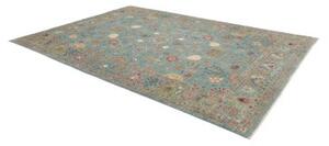 Tappeto Floralia Floreale Azzurro Ruggine 245x342 Cm
