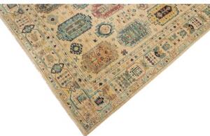 Tappeto Floralia Geometrico Beige Blu 151x200 Cm