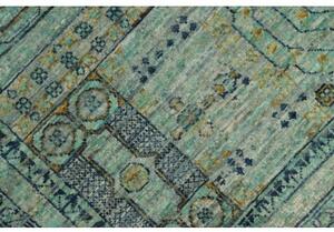 Tappeto Kairo Geometrico Verde Petrolio Blu Scuro 128x178 Cm