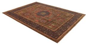 Tappeto Kairo Stilizzato Blu Scuro Rosso Mattone 169x234 Cm