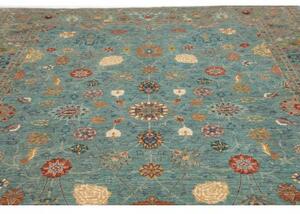 Tappeto Floralia Floreale Azzurro Ruggine 245x342 Cm