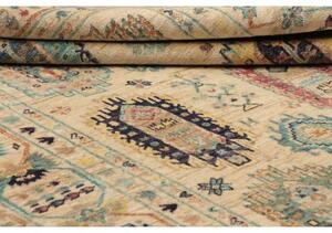 Tappeto Floralia Geometrico Beige Blu 151x200 Cm