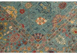 Tappeto Floralia Floreale Azzurro Ruggine 245x342 Cm
