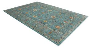 Tappeto Floralia Floreale Verde Petrolio Avorio 206x295 Cm