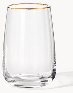 Set di 4 bicchieri da long drink in vetro soffiato Ellery