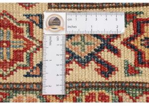 Tappeto Kazak Fine Stilizzato Rosso Mattone Avorio 86x116 Cm