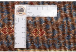 Tappeto Kairo Stilizzato Blu Scuro Rosso Mattone 169x234 Cm