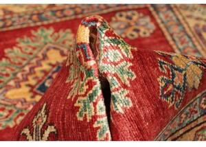 Tappeto Kazak Fine Stilizzato Rosso Mattone Avorio 86x116 Cm