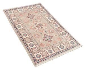 Tappeto Kazak Geometrico Grigio Rosso Mattone 79x125 Cm