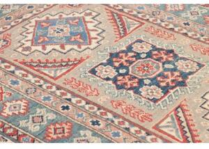 Tappeto Kazak Stilizzato Azzurro Beige 105x157 Cm
