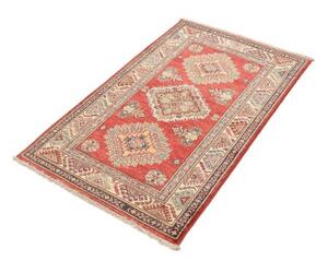 Tappeto Kazak Fine Stilizzato Rosso Mattone Avorio 86x116 Cm