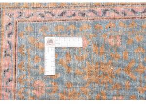 Tappeto Kairo Medaglione Blu Petrolio Beige 276x356 Cm