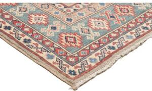 Tappeto Kazak Stilizzato Azzurro Beige 105x157 Cm