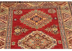 Tappeto Kazak Fine Stilizzato Rosso Mattone Avorio 86x116 Cm