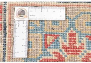 Tappeto Kazak Stilizzato Beige Azzurro 189x272 Cm