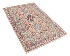Tappeto Kazak Stilizzato Azzurro Beige 105x157 Cm