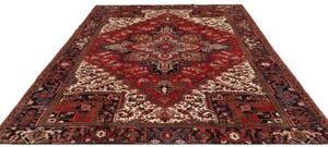 Tappeto Gorawan Stilizzato Rosso Avorio 244x308 Cm