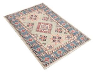 Tappeto Kazak Stilizzato Azzurro Beige 80x117 Cm