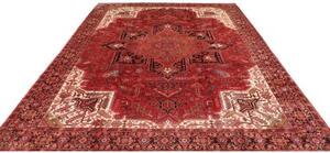 Tappeto Gorawan Stilizzato Rosso Avorio 256x324 Cm
