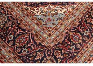Tappeto Ardakan Medaglione Floreale Rosso Blu Scuro 300x395 Cm