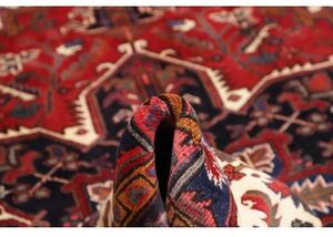 Tappeto Gorawan Stilizzato Rosso Blu Scuro 210x287 Cm